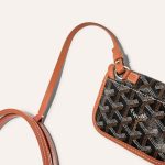 Goyard Anjou Mini Bag Black and Brown - Image 4
